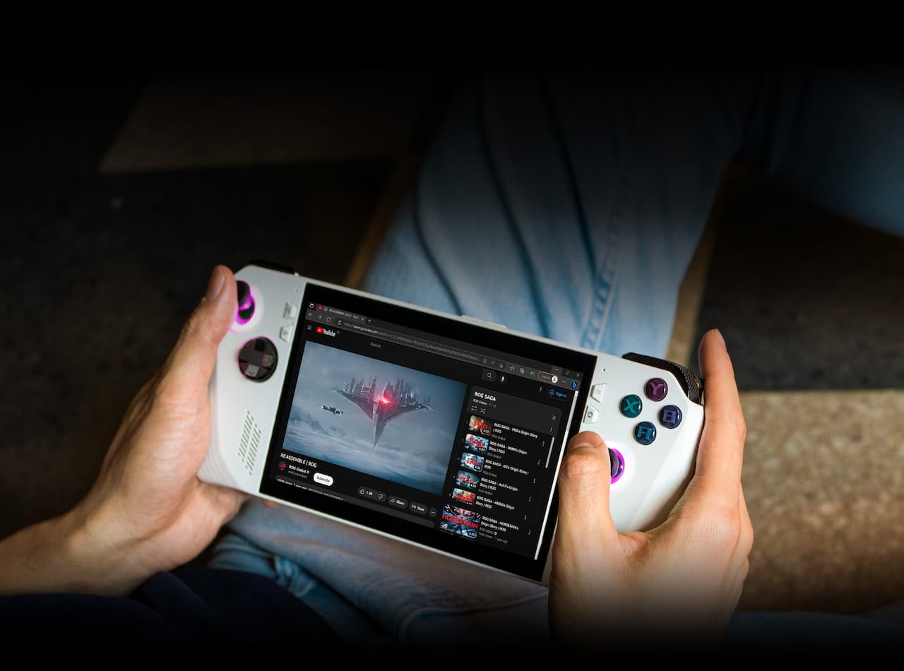 Asus ROG Ally Handheld - Hands On 