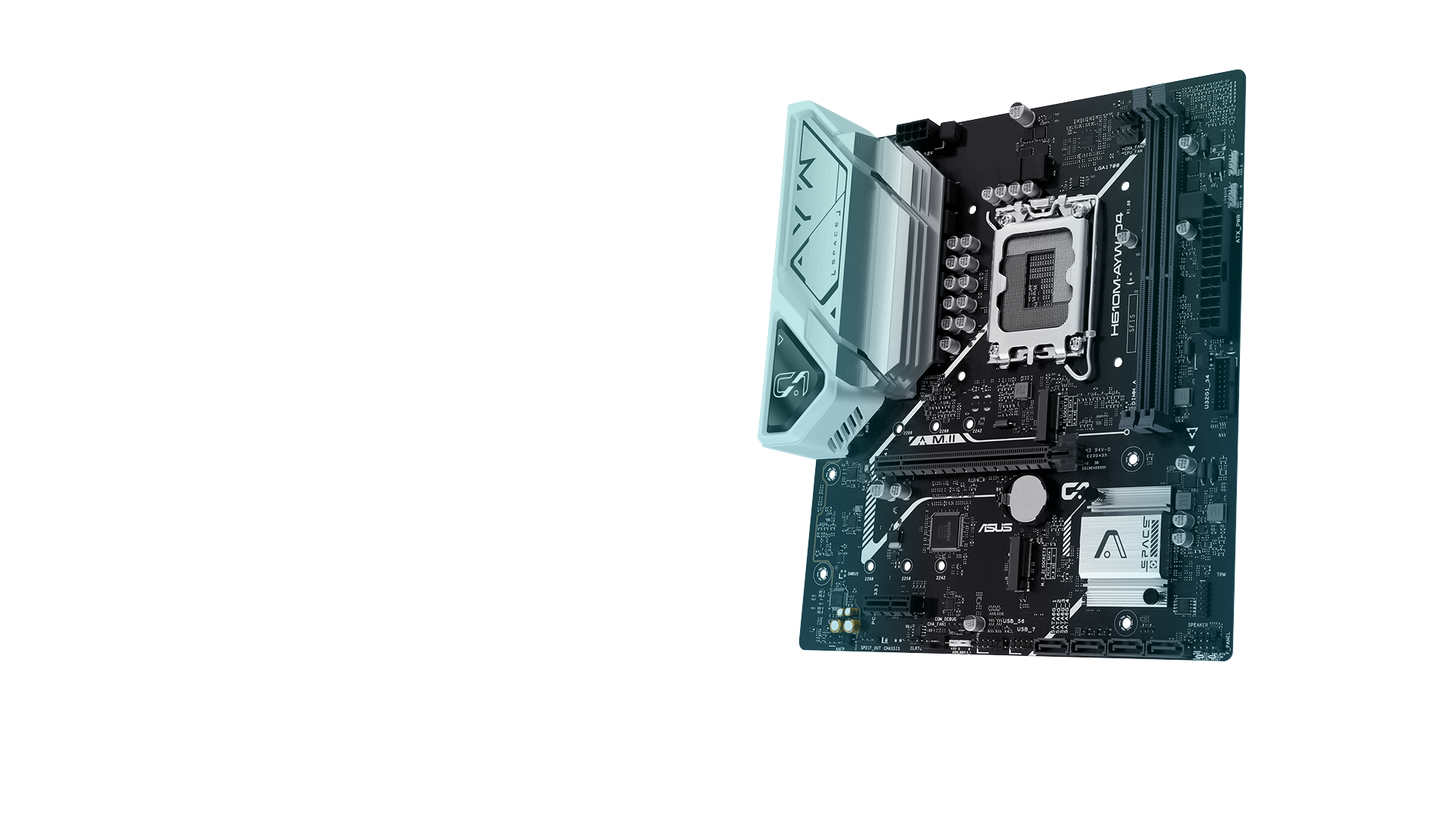 H610 Series provides users and PC DIY builders a range of performance tuning options via intuitive software and firmware features.