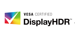 Feature icon for VESA certified of display HDR 400