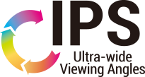 IPS panel with Ultra-wide viewing angles icon