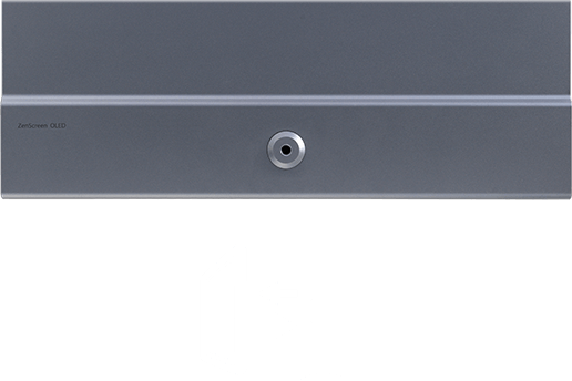 Zoom-in the details of the 1/4’’ standard hole back the lower back of the ZenScreen MQ16AH