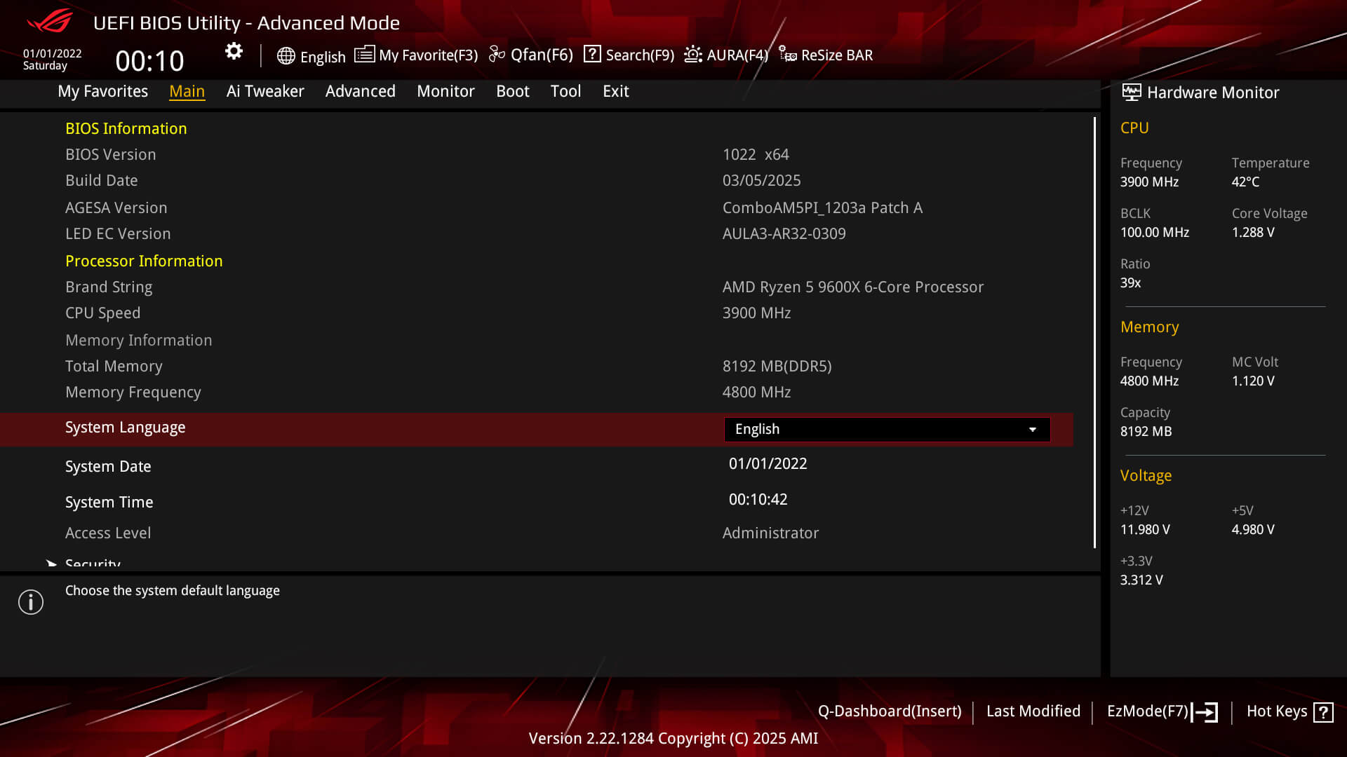 UEFI BIOS