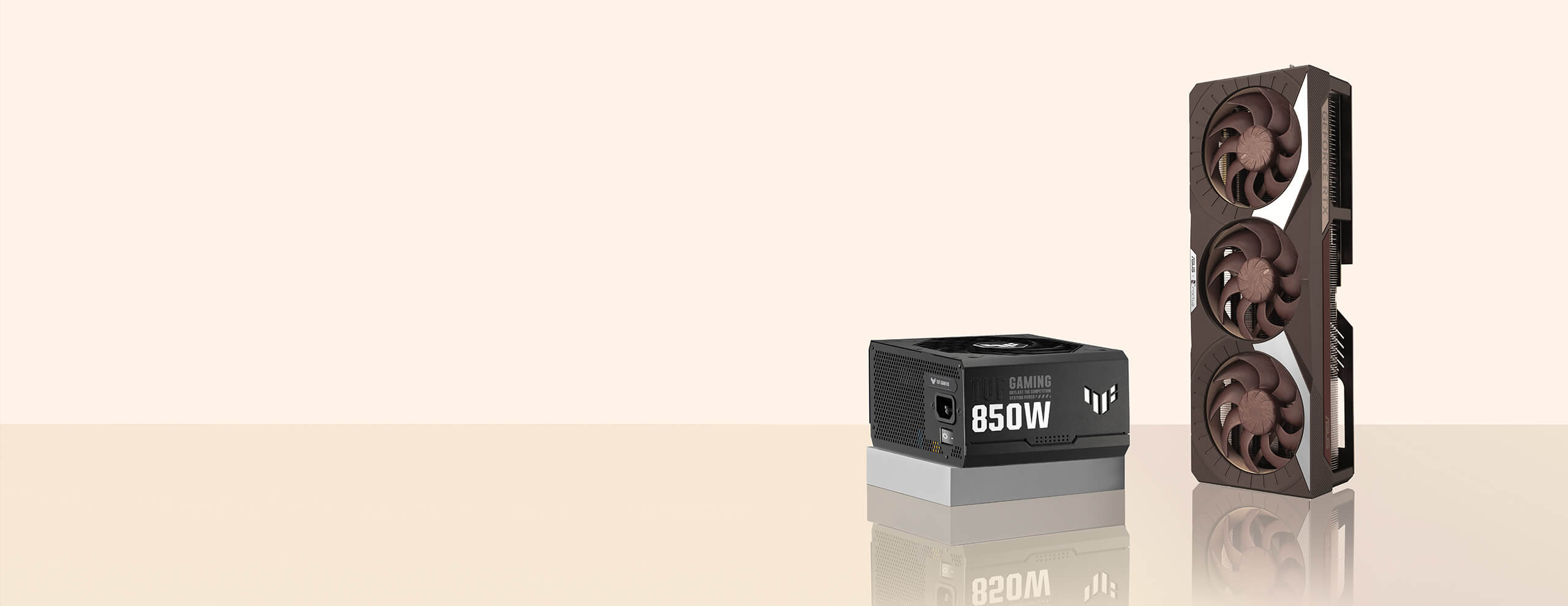 Prime graphics card with ROG Strix Platinum PSU