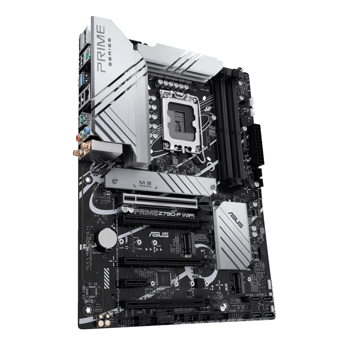 The PRIME Z790-P WIFI-CSM motherboard features Aura Sync. 