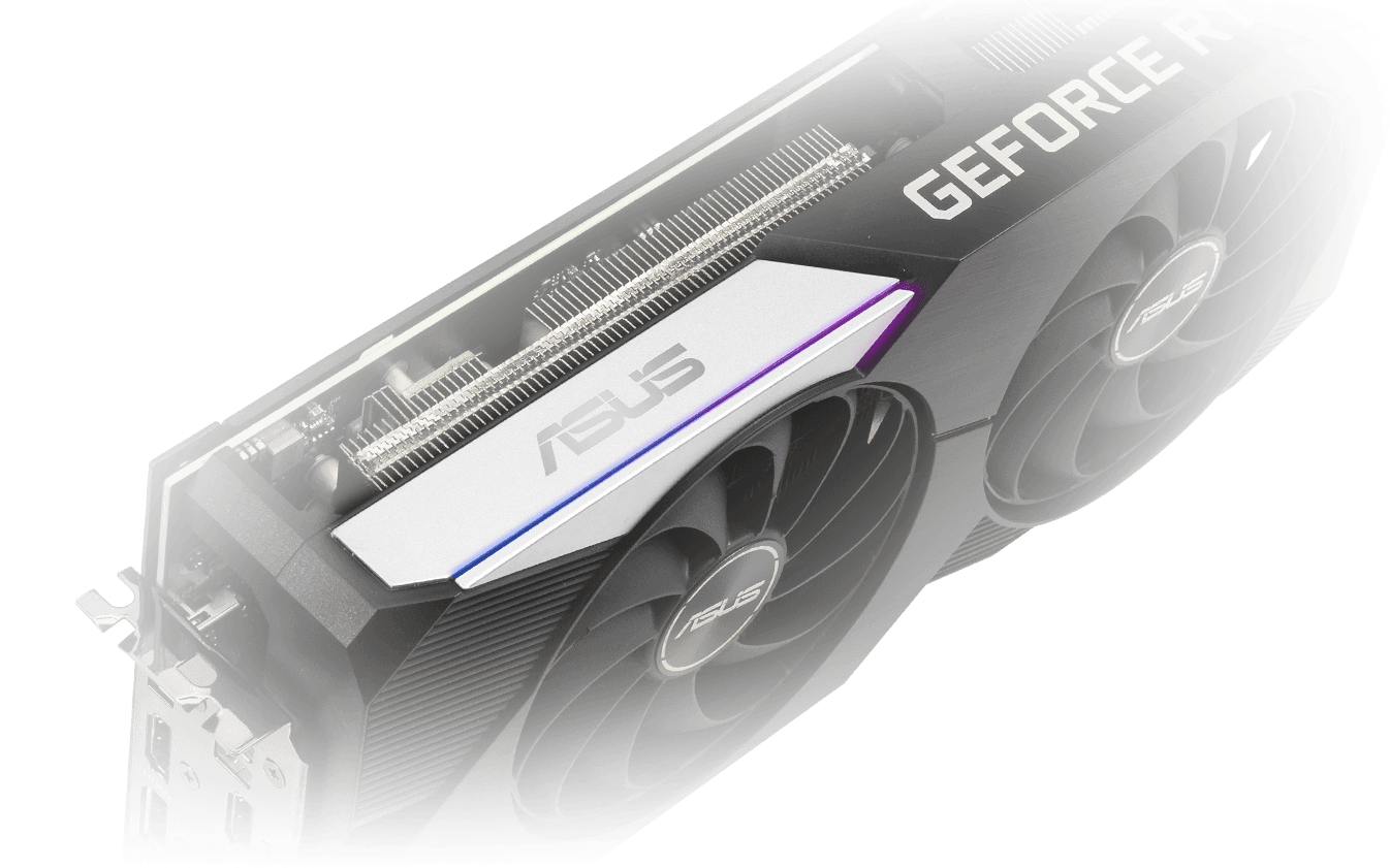 Ventilateur de carte vidéo pour Asus Dual Geforce Rtx 3060 3060 Ti V2 Mini  87mm Cf9010u12d Fdc10h12s9-c Graphics