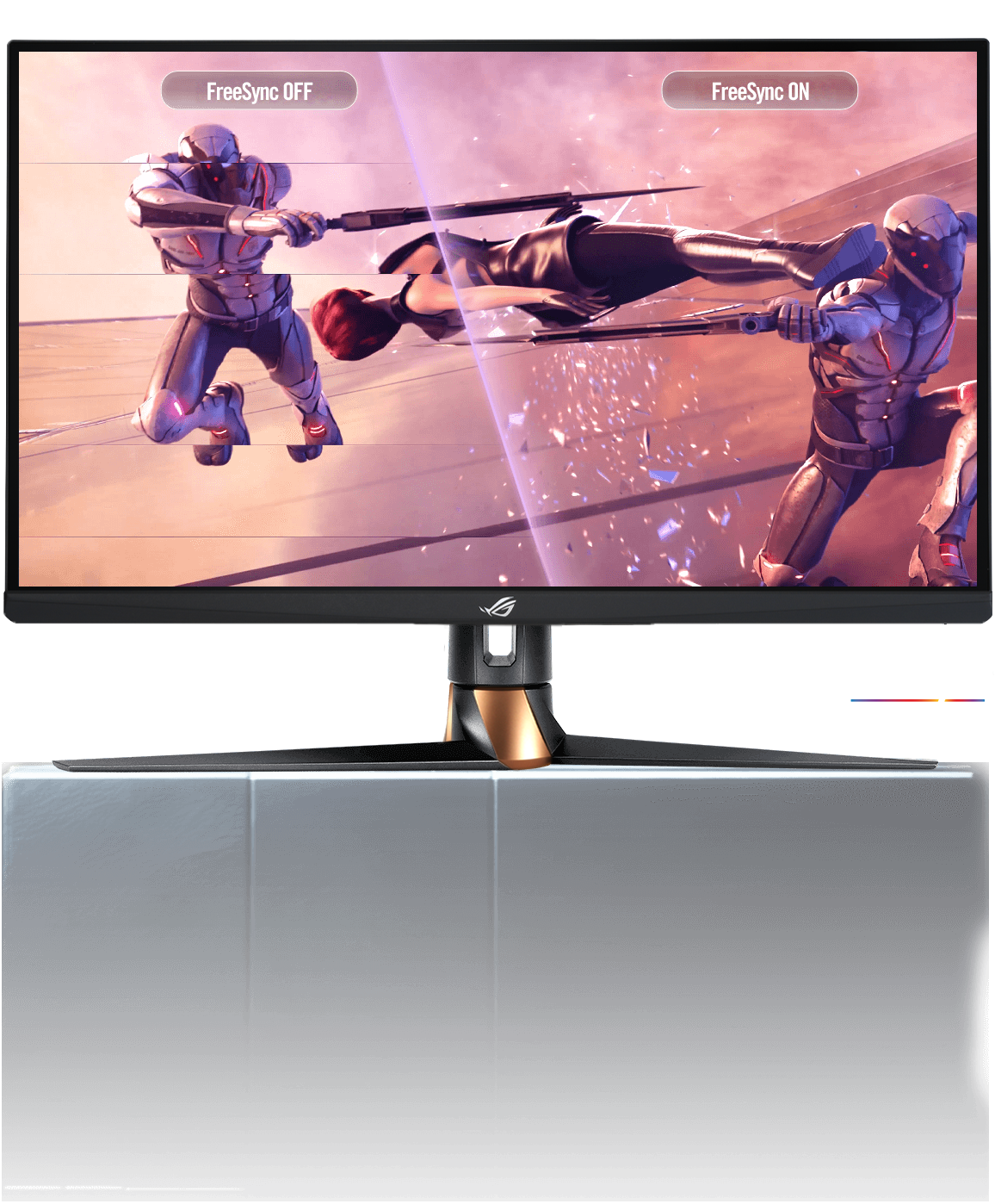 Monitor Asus ROG Swift PG27UQ 27 4K IPS UHD 144Hz HDR G-Sync Quantum Dot -  Peças para Computadores e Workstation de Alta Performance