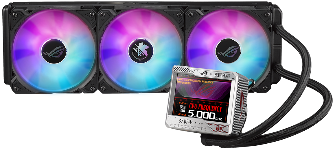 ROG RYUJIN II 360 ARGB EVA EDITION | Gaming cooling｜ROG