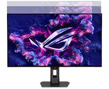 The stand ofthe XG32UCWG is height-adjustable