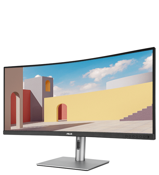 ProArt Display má ergonomicky navržený stojan s možností otočení