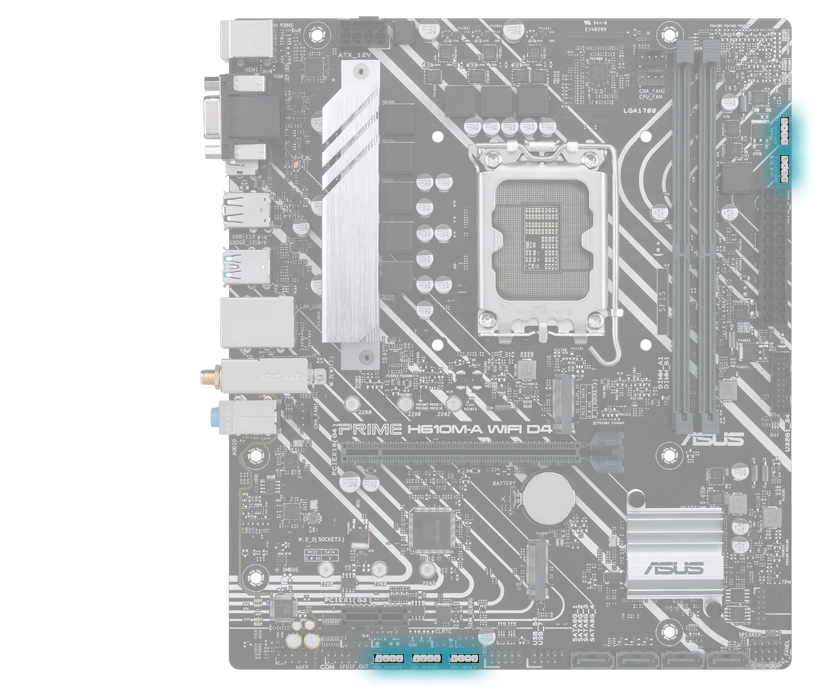 Prime motherboard product image