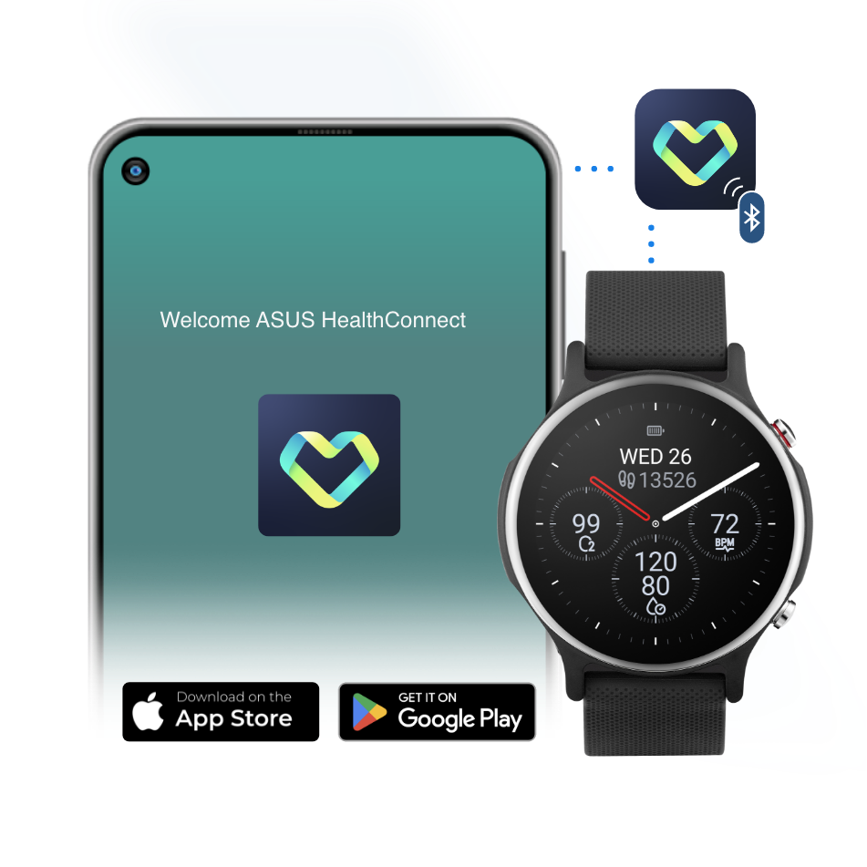 Step 1: Pairing VivoWatch Device via Bluetooth