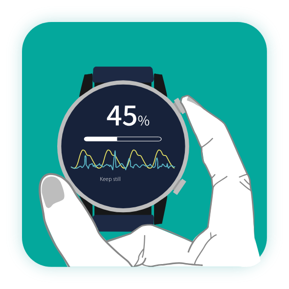 Step 3: Measure blood pressure with VivoWatch.