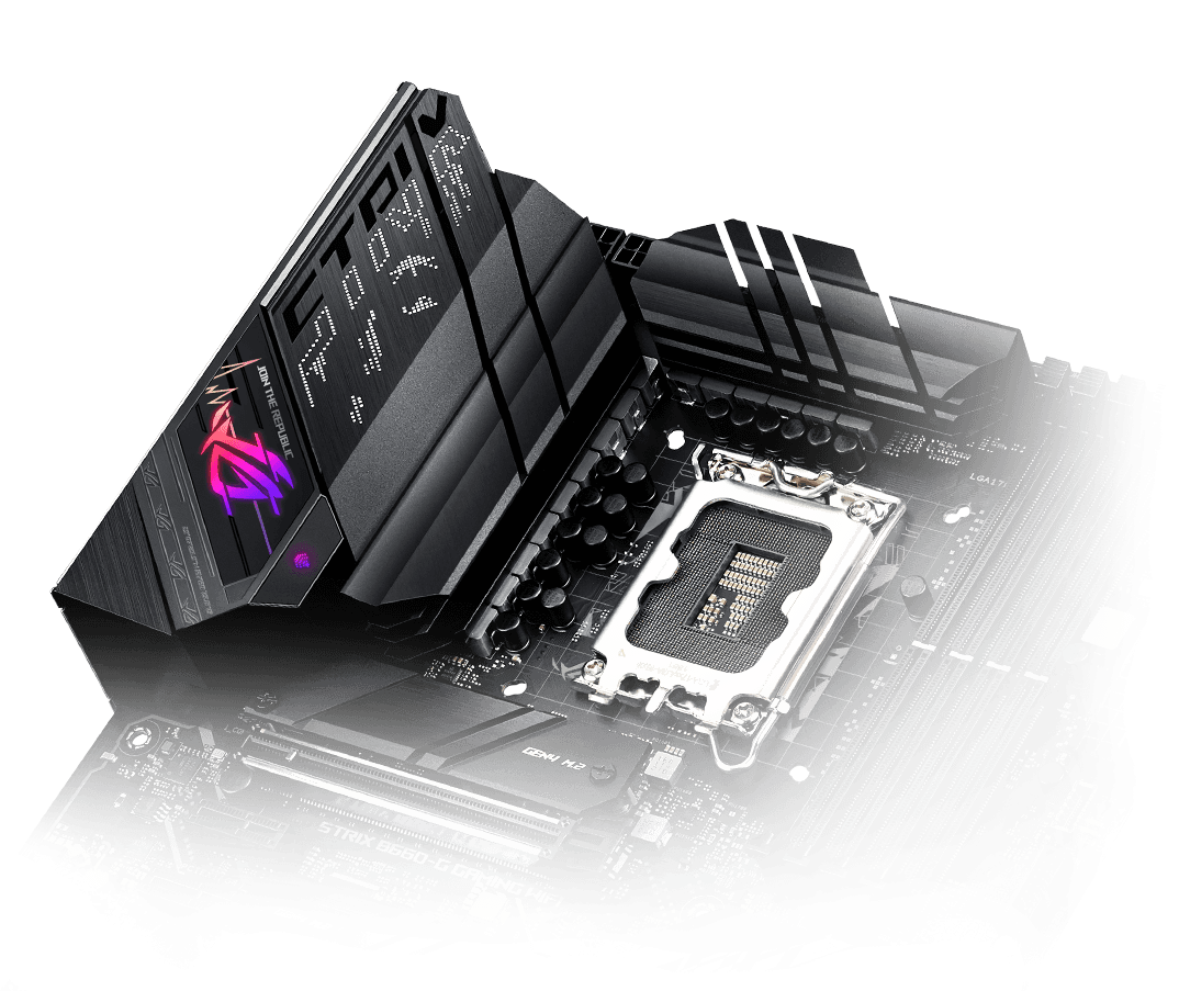 La ROG Strix B660-G Gaming WiFi présente 12+1 phases d'alimentation