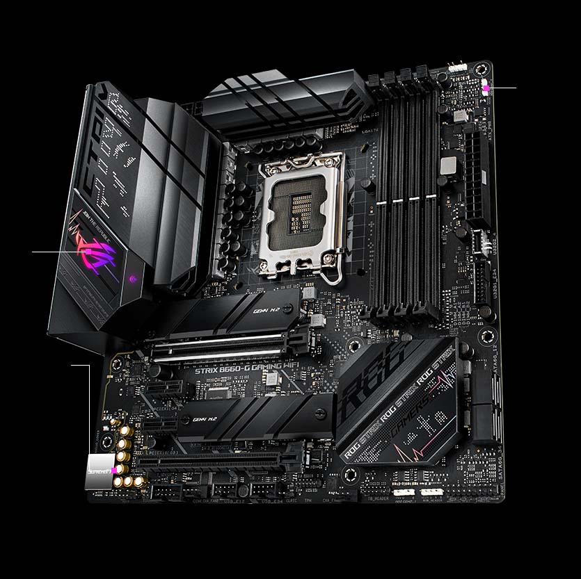 ROG Strix B660-G Gaming WiFi Gaming Immersion specs