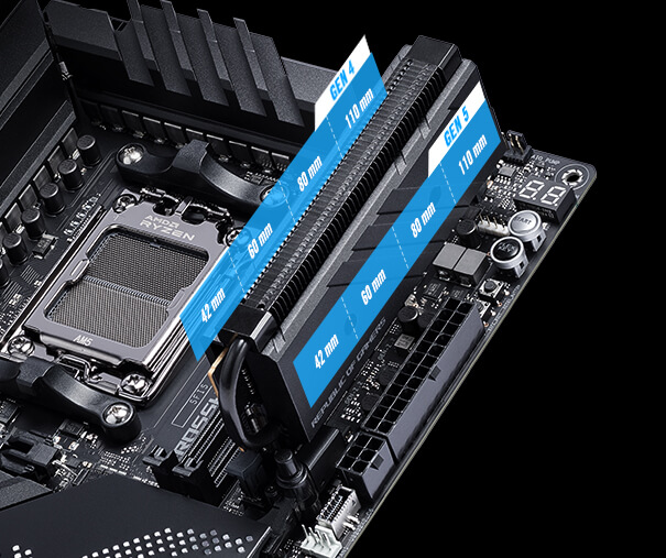 ROG CROSSHAIR X670E GENE | Motherboards | ROG United States