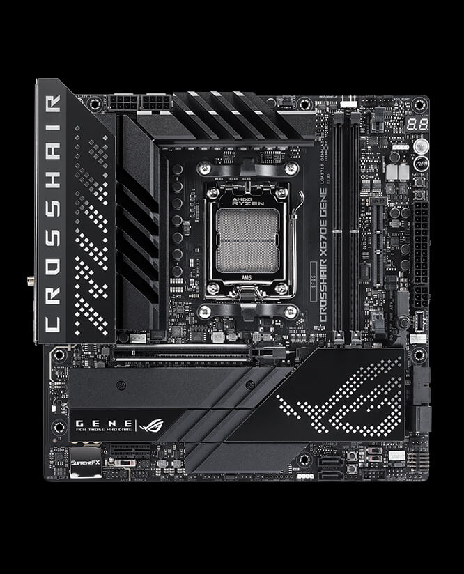 La gestion thermique sur le ROG Crosshair X670E Gene