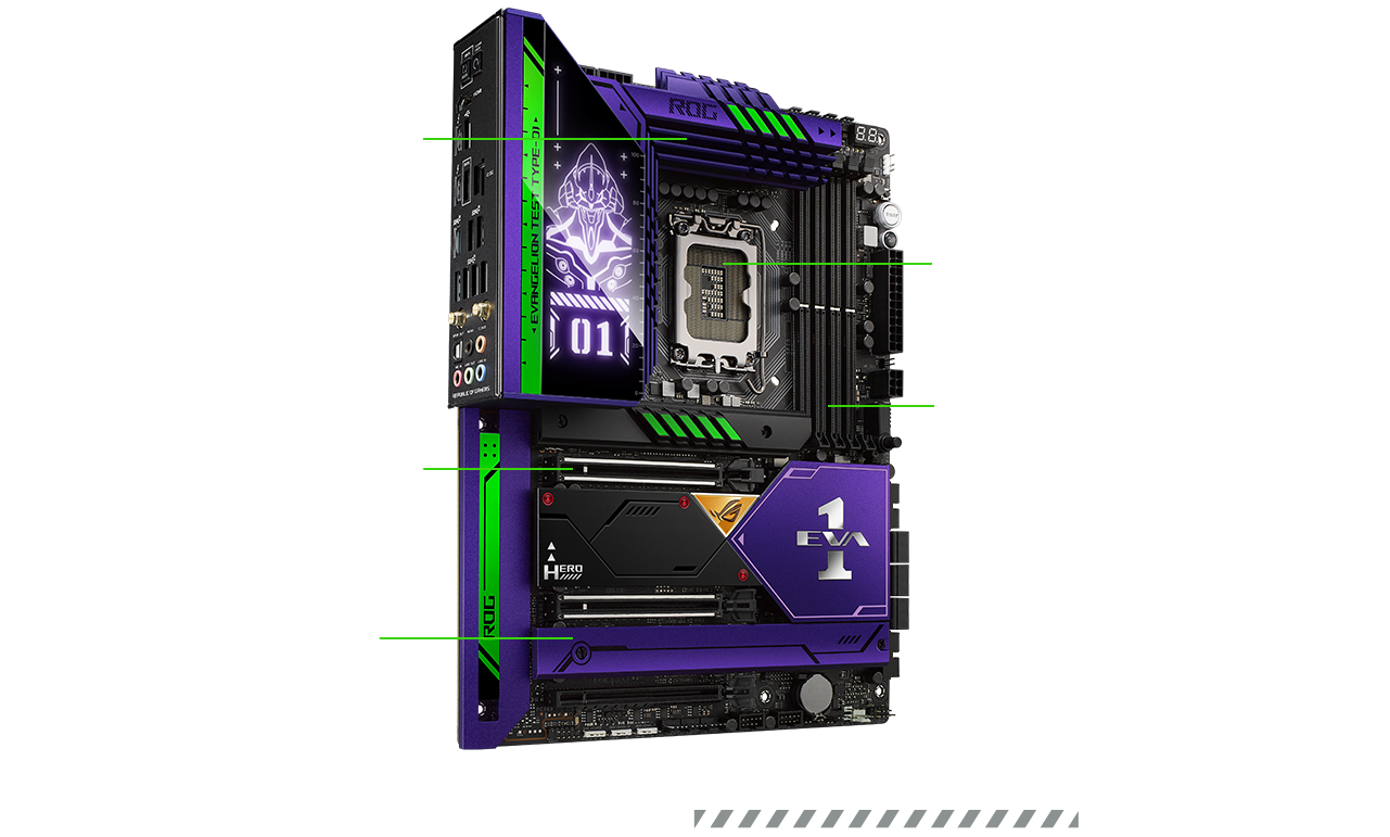 ROG MAXIMUS Z690 HERO EVA EDITION  Gaming motherboards｜ROG - Republic of  Gamers｜ROG Global