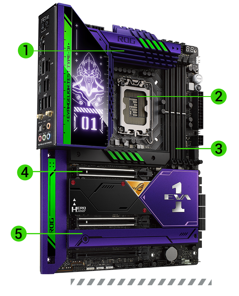 ROG MAXIMUS Z690 HERO EVA EDITION | Motherboards | ROG United States