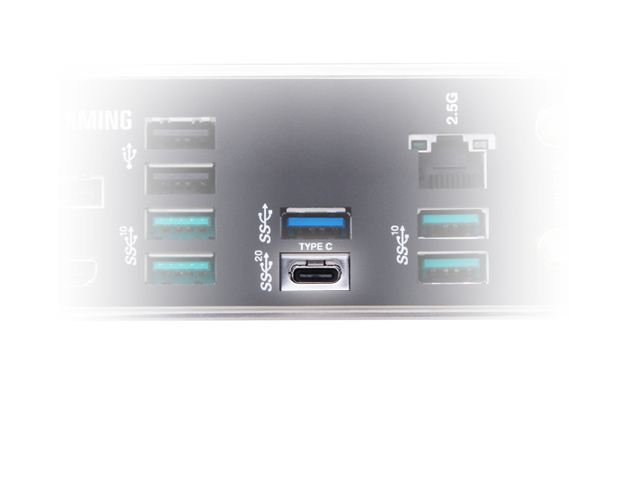 Obsahuje port USB 3.2 Gen 2x2 Type- C.