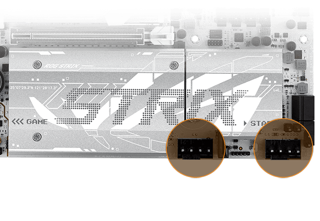 Strix  B860-G 机壳风扇接头位置