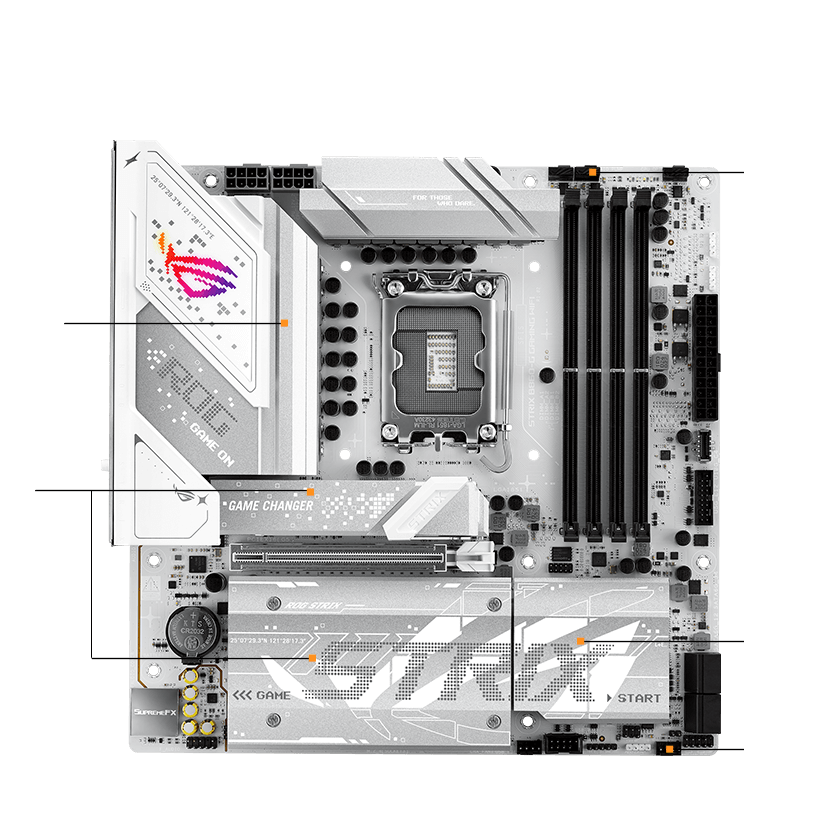 Strix  B860-G cooling specifications