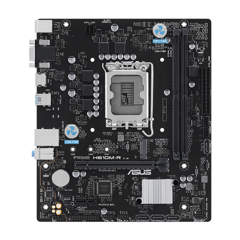 Prime motherboard with 4-Pin PWM Fan image