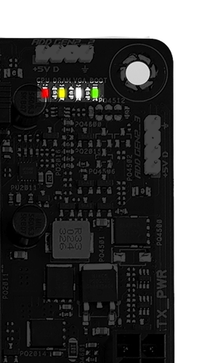 ROG Strix B660-F Gaming WiFi оснащена індикаторами Q-LED