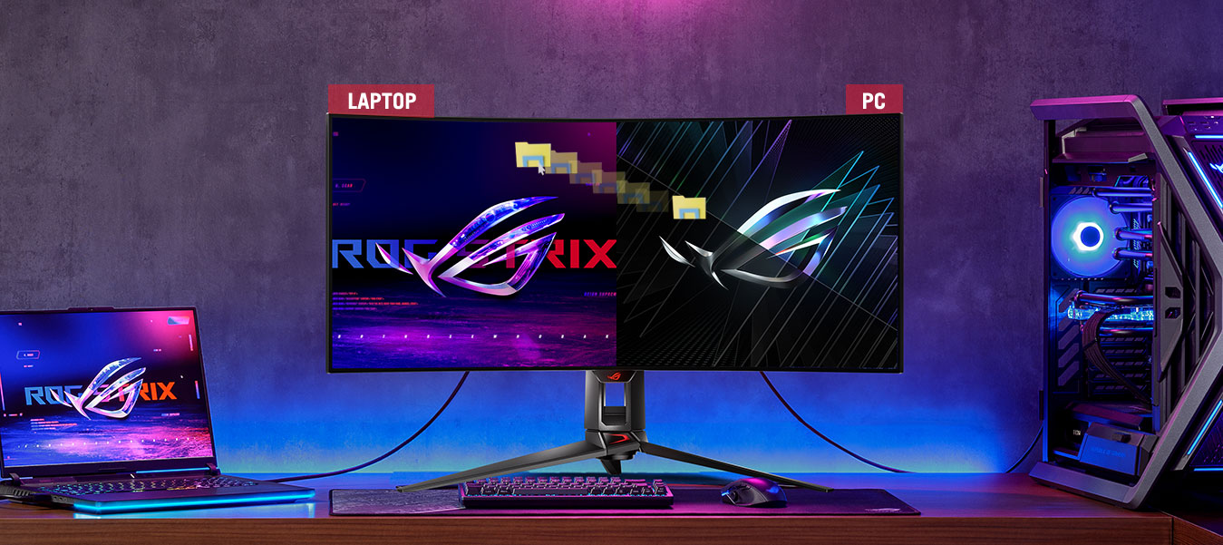 ROG Swift OLED PG34WCDM: ASUS presents world's first 34-inch, OLED and 240  Hz gaming monitor -  News