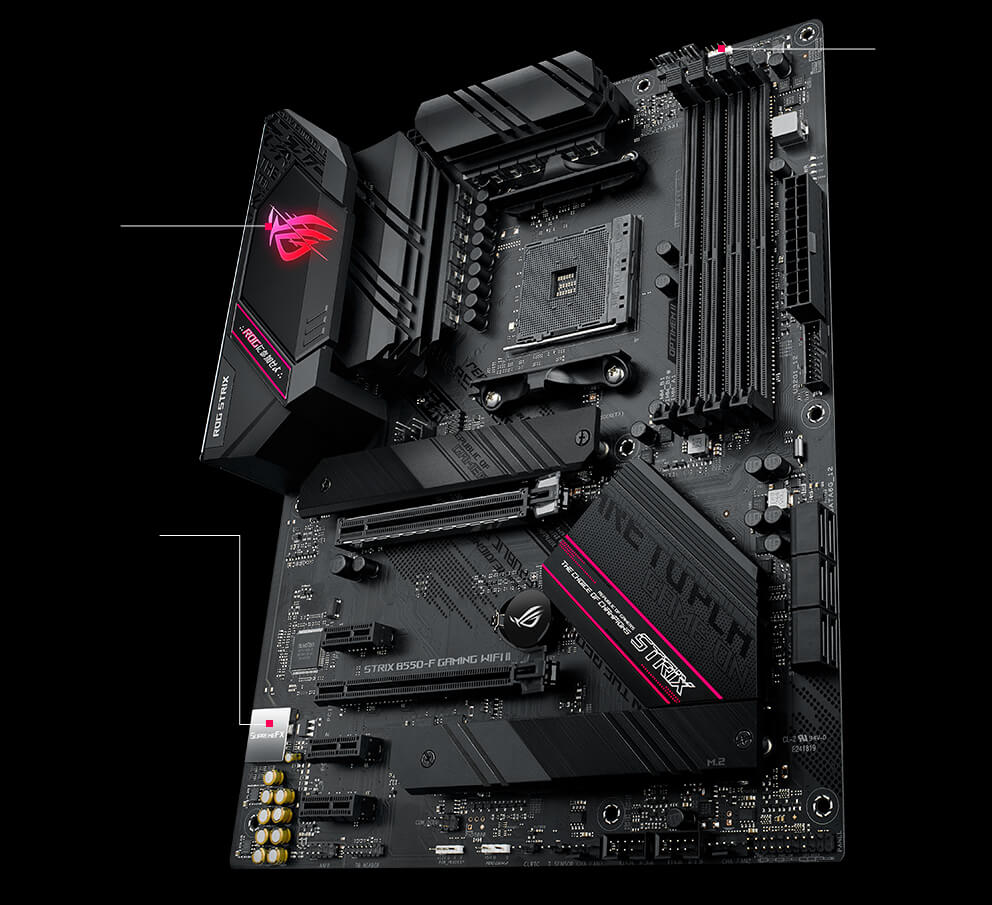 Soldes Asus ROG Strix B550-F Gaming WiFi II 2024 au meilleur prix