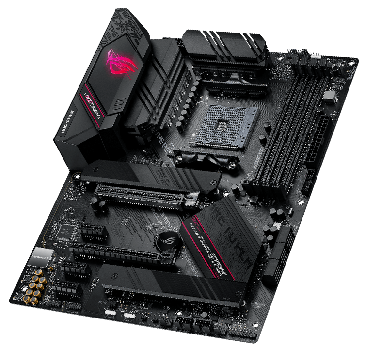 Front view of ROG Strix B550-F Gaming WiFi II