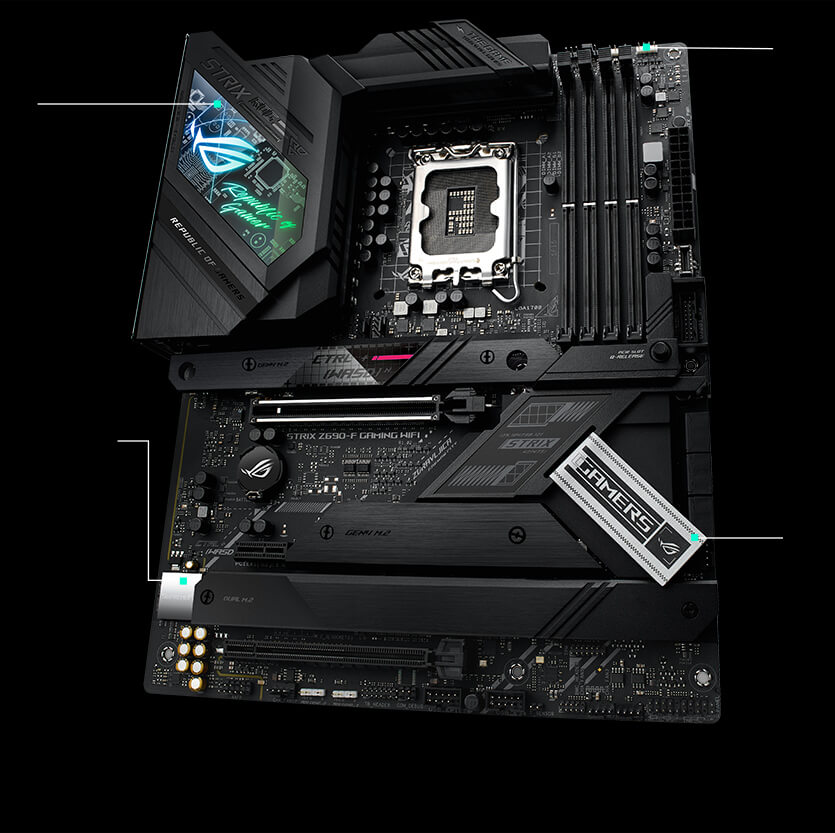 Total Gaming Immersion specs of ROG Strix Z690-F Gaming WiFi