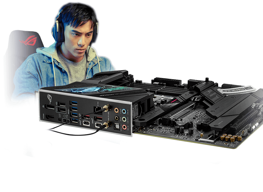 STRIX Z690-F GAMING WIFI｜PC Motherboard Intel ATX LGA 1700 DDR5