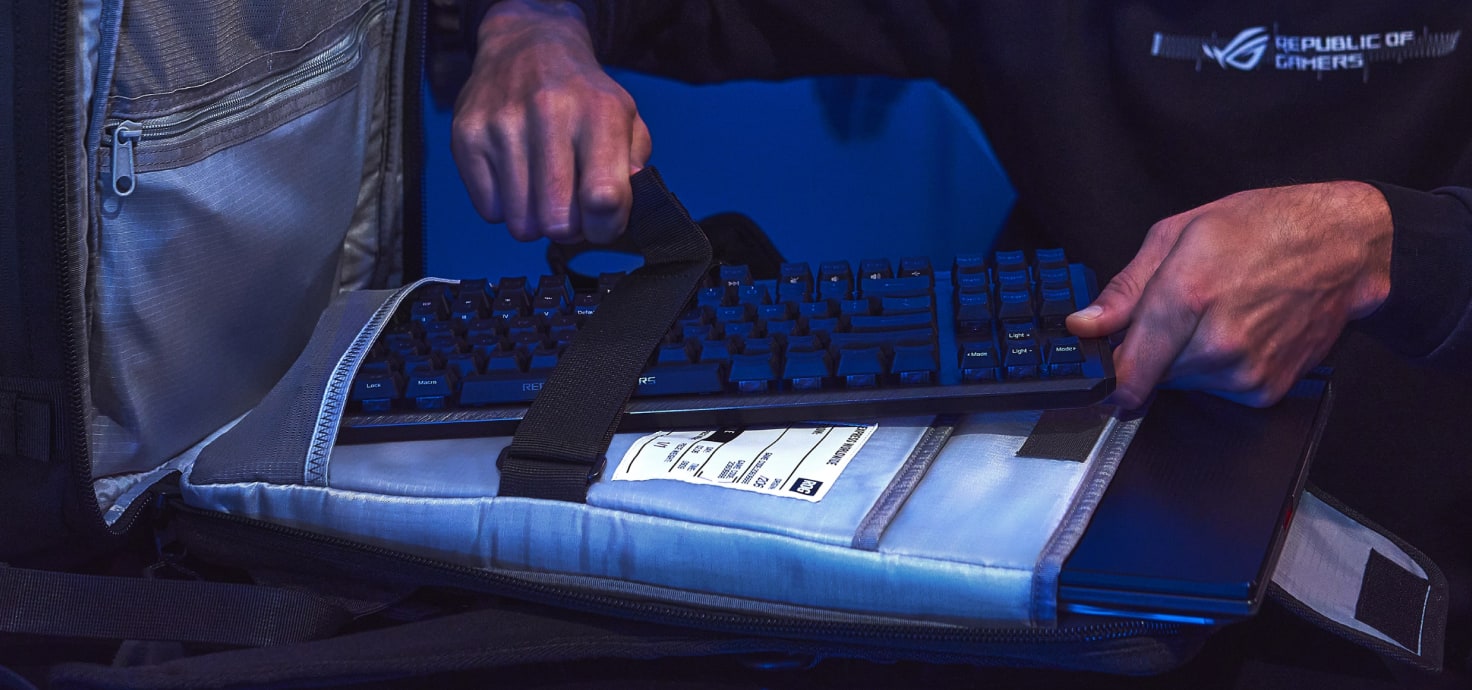 The image of keyboard placement