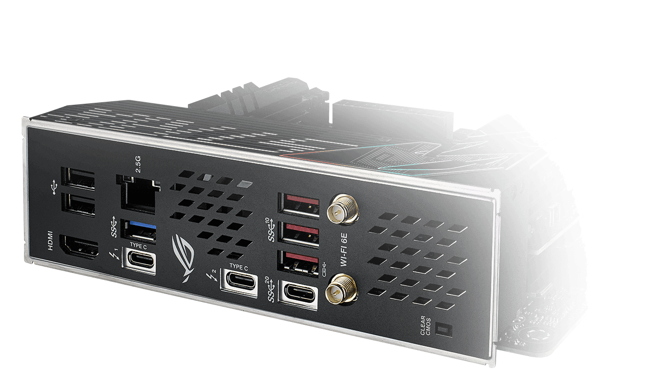 ROG Strix Z790-I оснащена двома портами USB4