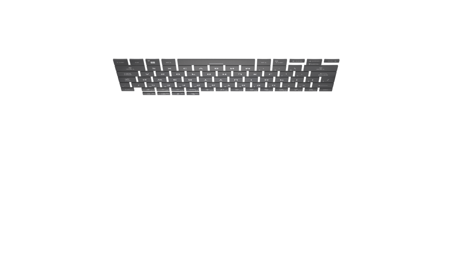 The laptop of keyboard for GeForce RTX 4080/4090 version