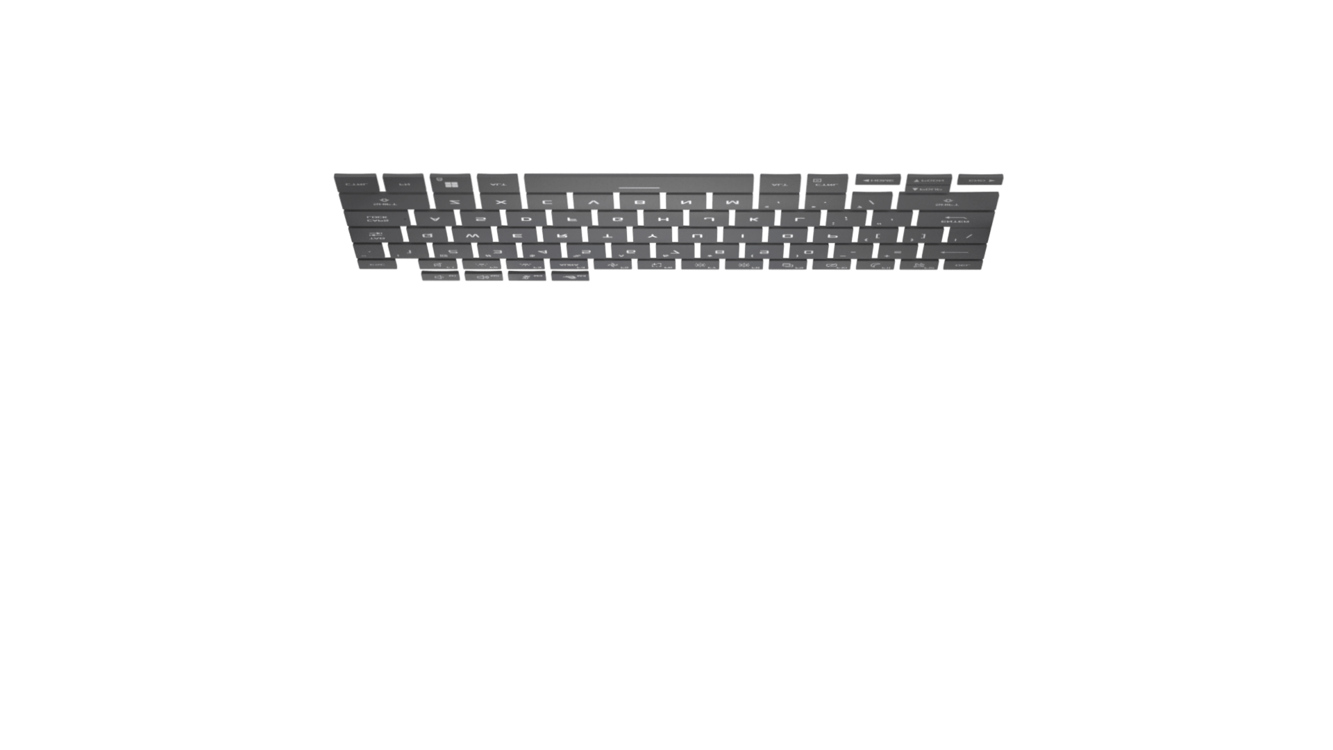 The laptop of keyboard for GeForce RTX 4050/4060/4070 version