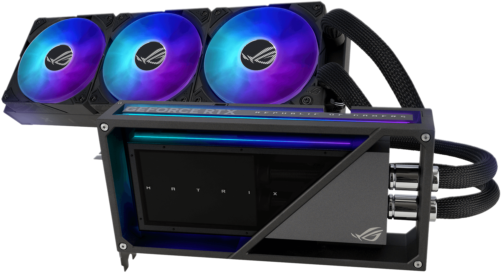 ASUS announces ROG Matrix GeForce RTX 4090 GPU featuring 360mm AIO cooler  and liquid metal 