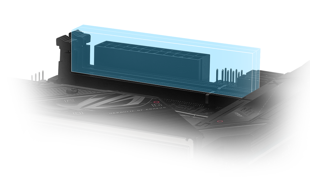 La ROG Strix B650E-I prend en charge la RAM DDR5 à 6 400 MT/s.