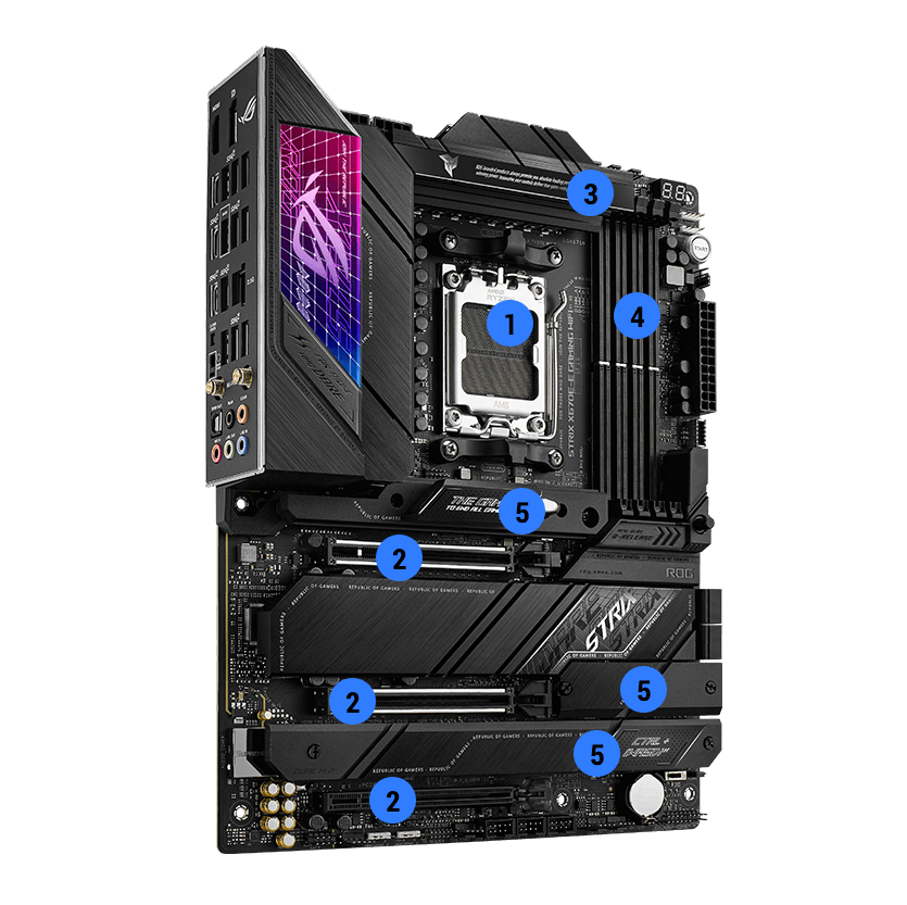 ROG Strix X670E-E Gaming WiFi Motherboard