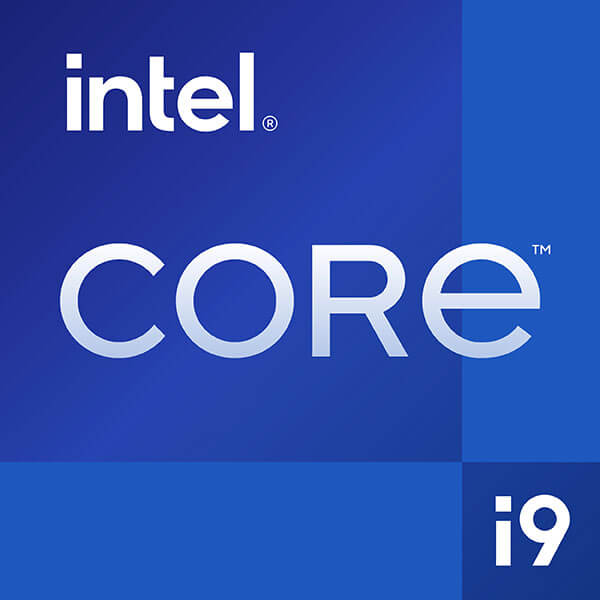 Intel Core i9 prosessorunun loqotipi.