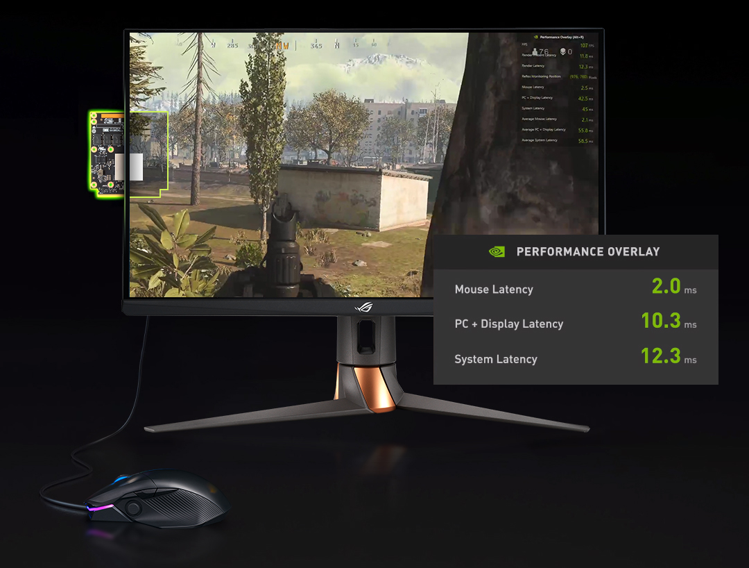 Add ASUS' 27-inch 1440p 240Hz monitor to your gaming setup at its