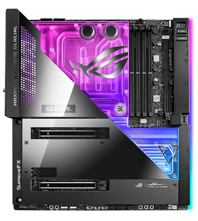 ROG MAXIMUS Z690 EXTREME GLACIAL | Gaming motherboards｜ROG