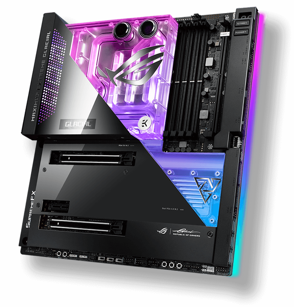 לוח האם ROG Maximus Z690 Extreme Glacial מיועד למשתמשים שרוצים להיכנס לטריטוריה של חובבים.