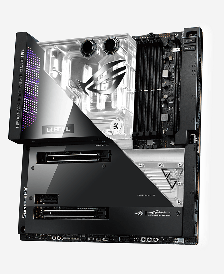 ROG Maximus Z690 Extreme Glacial features Aura Sync