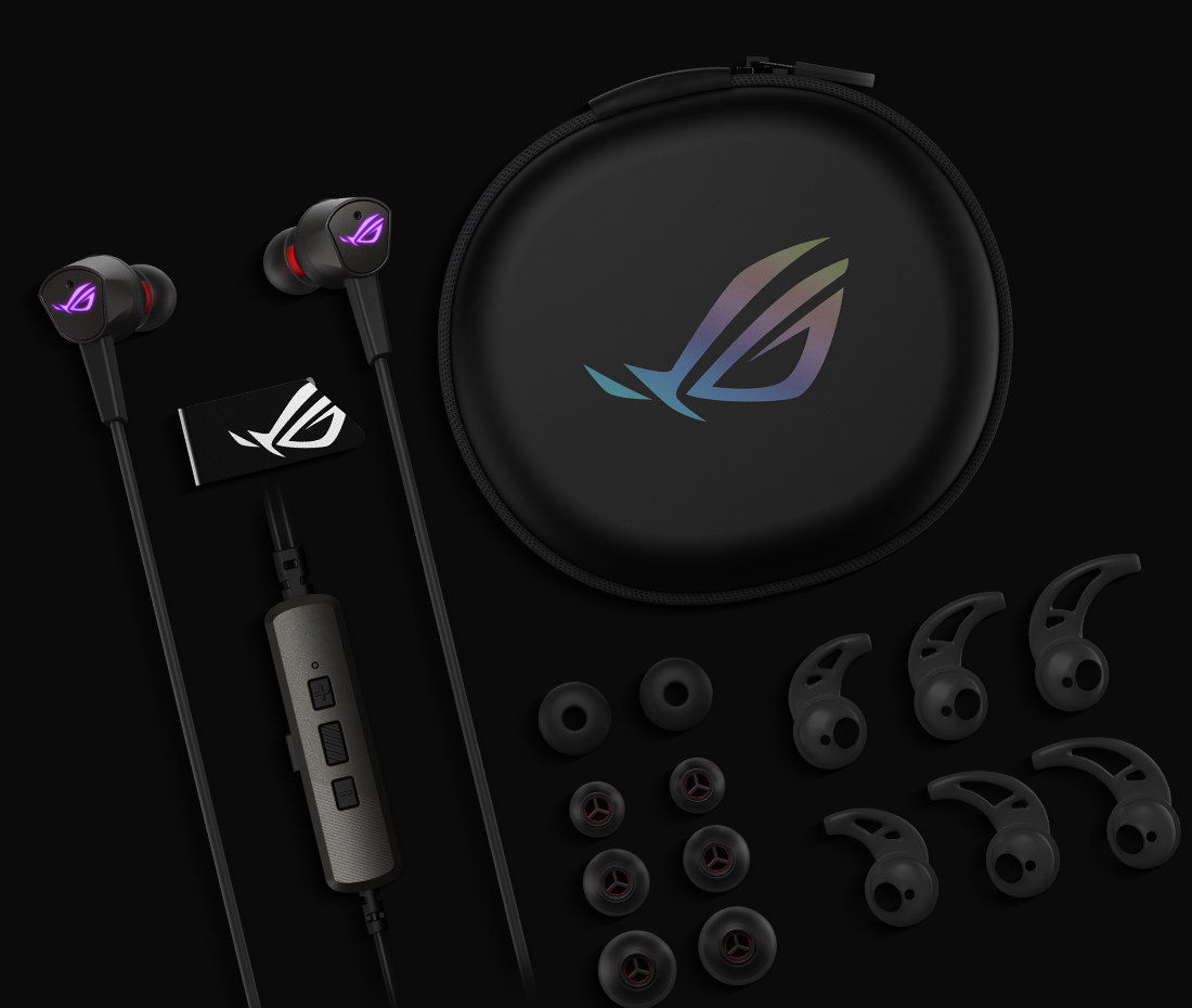 Asus Rog Cetra 2 Gaming Wired In Ear Earphones With ANC Mic