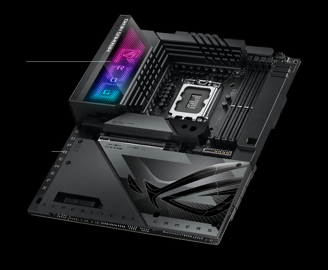 Gaming immersion specs of the ROG Maximus Z790 Hero BTF