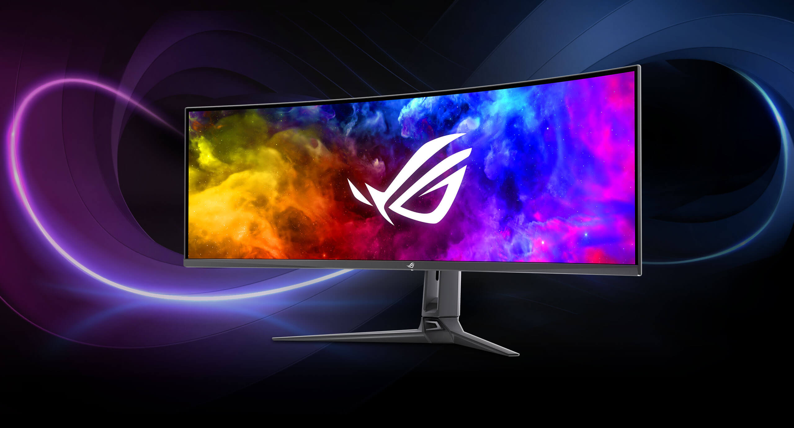 The ROG Swift OLED PG49WCD gaming monitor