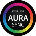 Логотип ASUS AURA SYNC