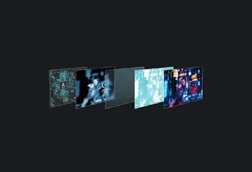 Зображення, що показує різні обчислювальні рівні та алгоритми, а також логотип AMLED.