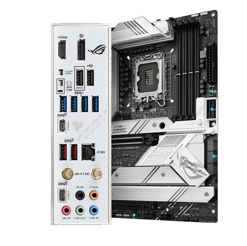 Full Connectivity specs of ROG Strix Z690-A Gaming WiFi